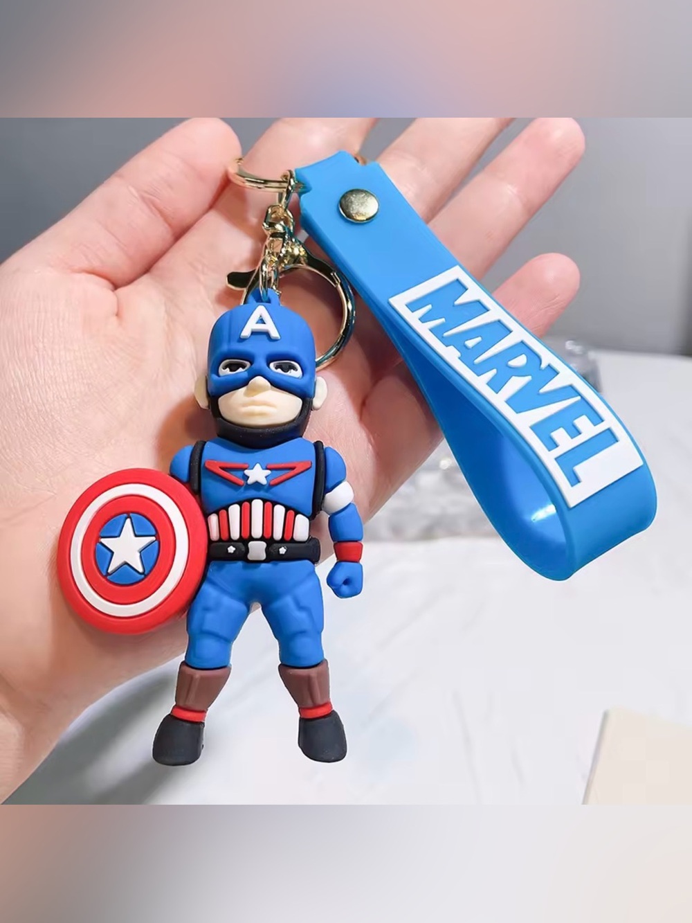 🌟Pick Any 3/$14 Sale Captain America Keychain